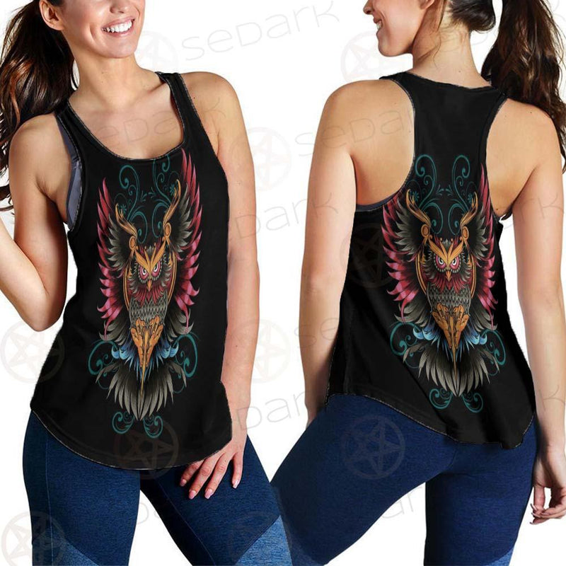 Satan Devil Birds SED-0419 Women Tank Top