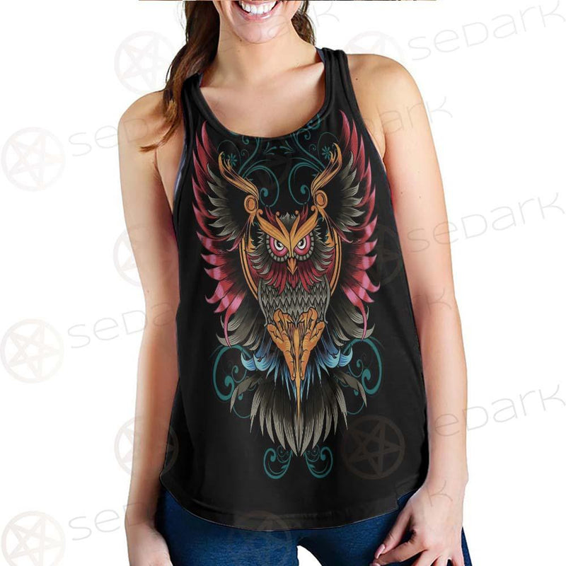 Satan Devil Birds SED-0419 Women Tank Top