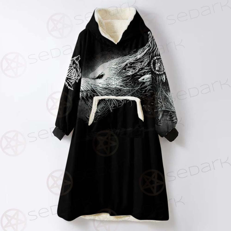 Viking Tree SED-0425 Oversized Sherpa Blanket Hoodie