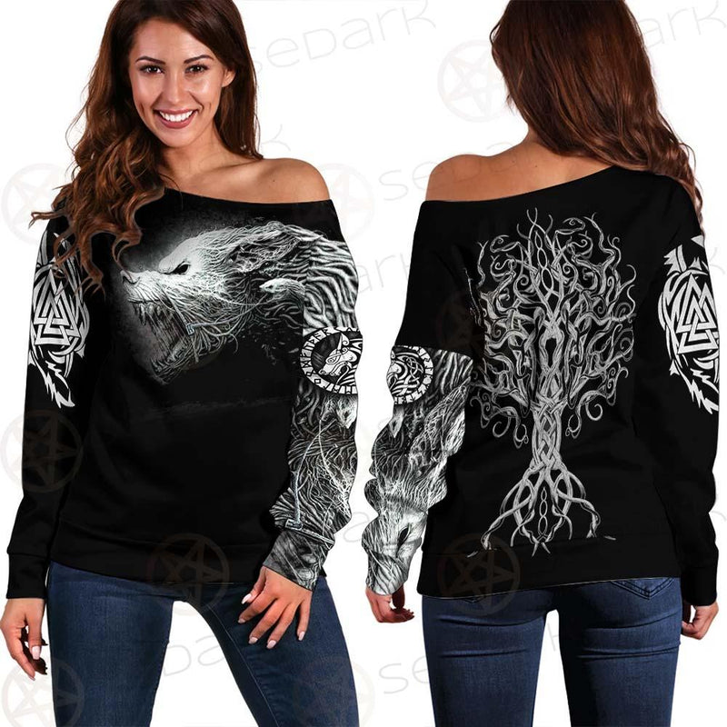 Viking Tree SED-0425 Off Shoulder Sweaters