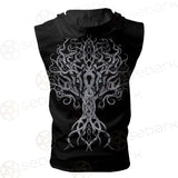 Viking Tree SED-0425 Zip Sleeveless Hoodie