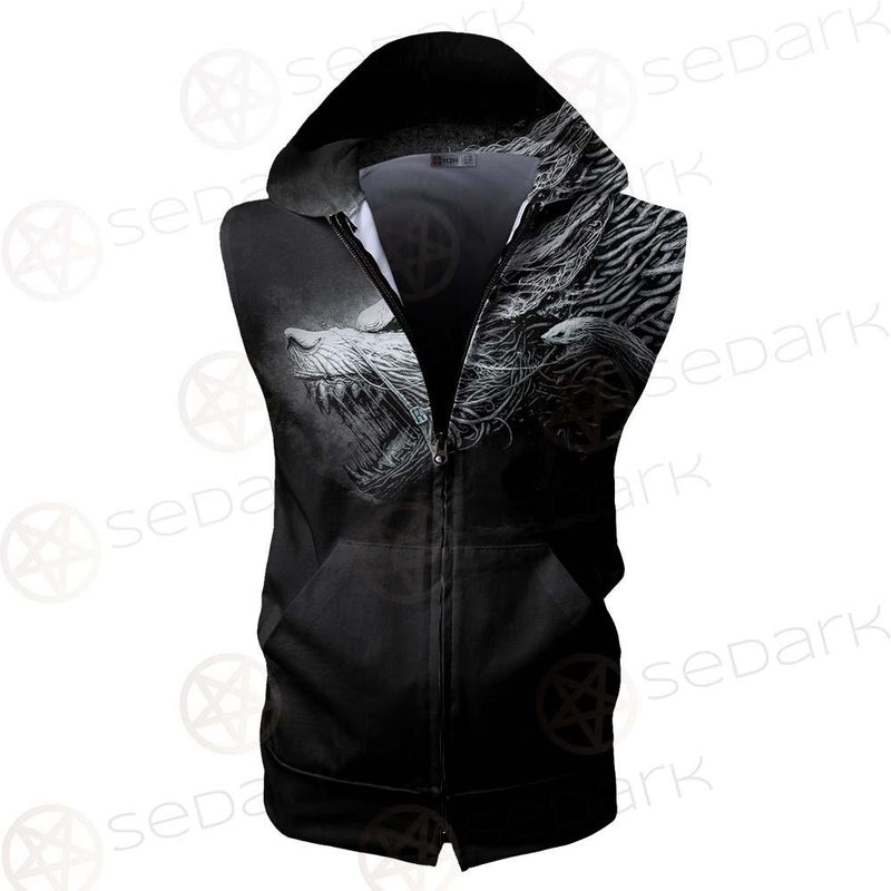 Viking Tree SED-0425 Zip Sleeveless Hoodie