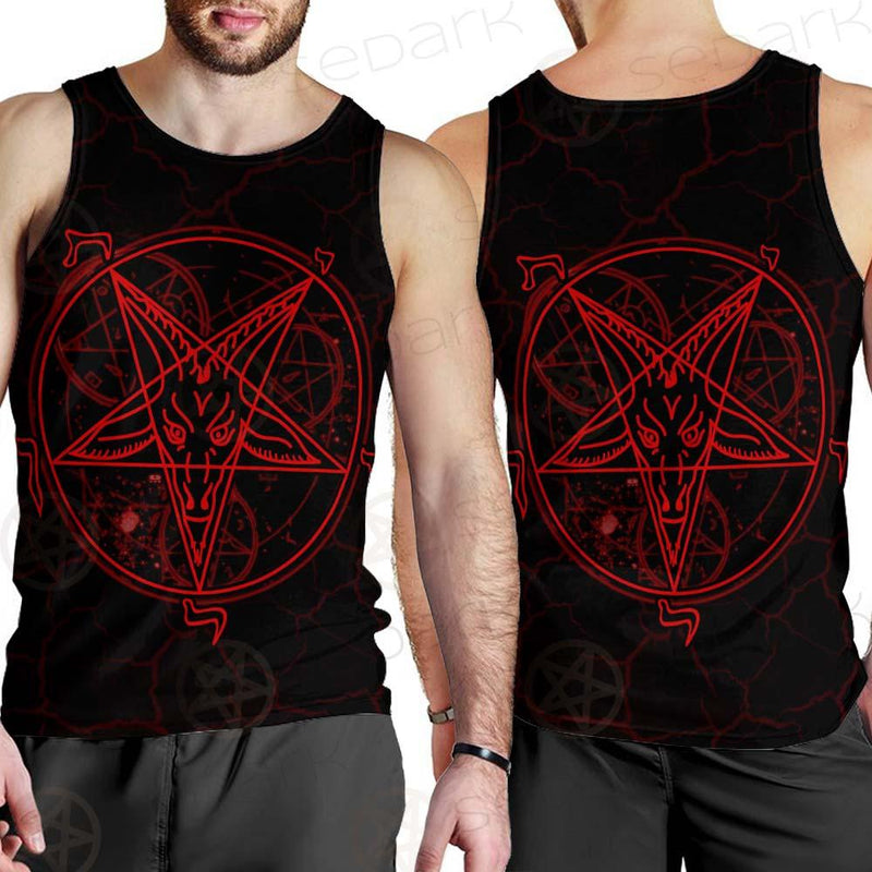Satan Symbol SED-0426 Men Tank-tops