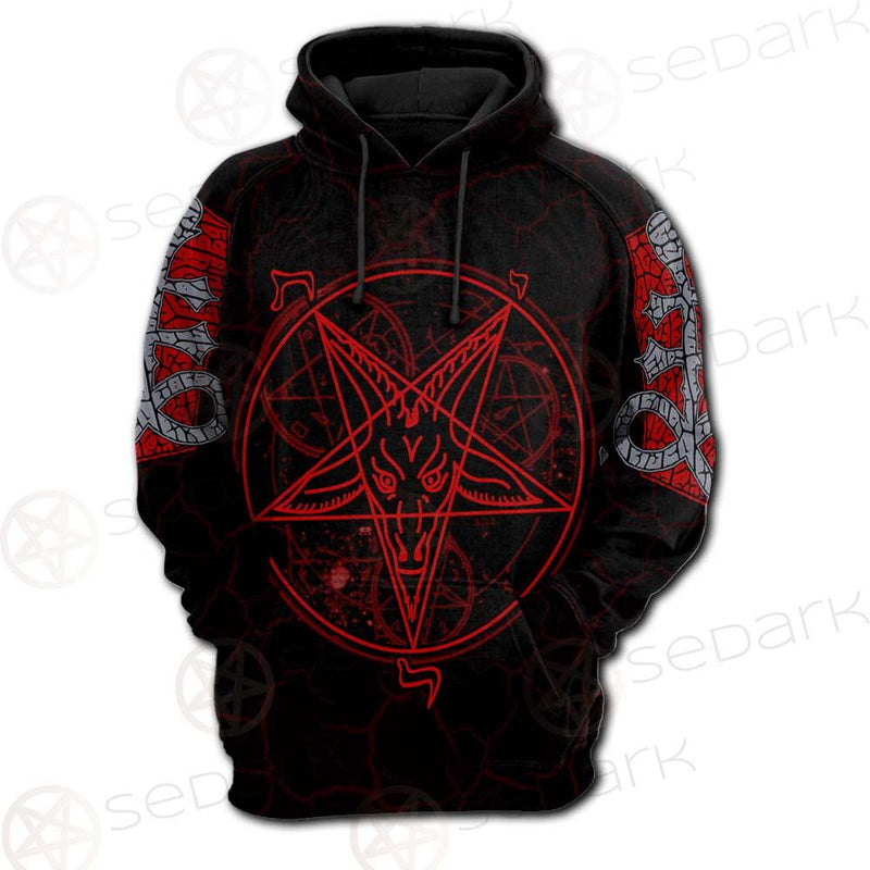 Satan Symbol SED-0426 Hoodie & Zip Hoodie Raglan