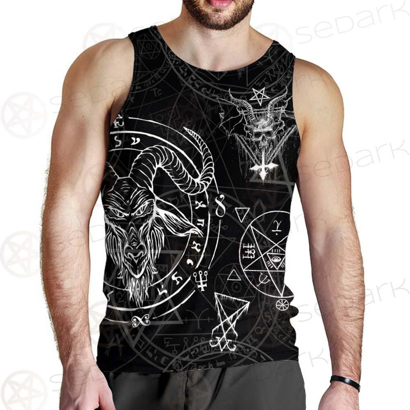 Satan Sigil SED-0427 Men Tank-tops
