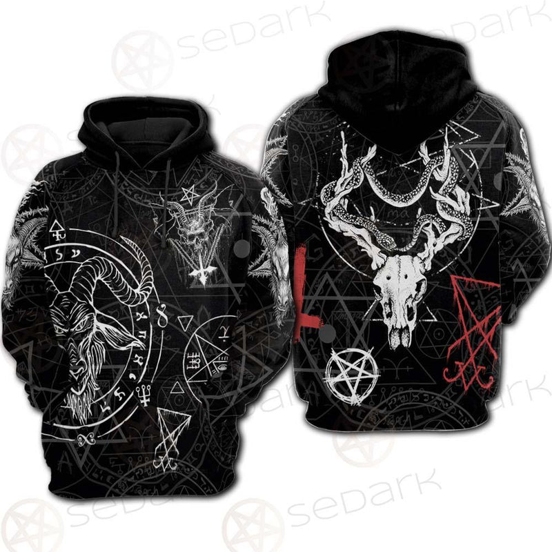 Satan Sigil SED-0427 Hoodie & Zip Hoodie Raglan