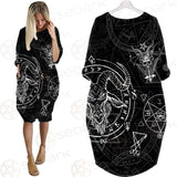 Satan Sigil SED-0427 Batwing Pocket Dress