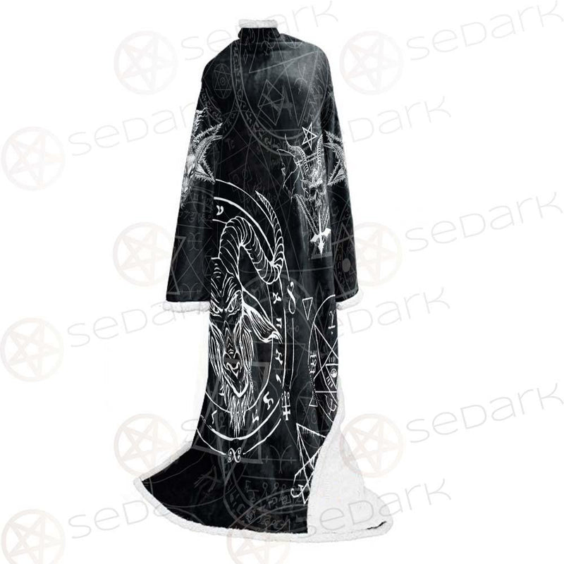 Satan Sigil SED-0427 Sleeved Blanket