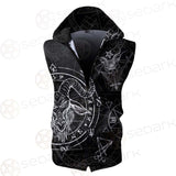 Satan Sigil SED-0427 Zip Sleeveless Hoodie