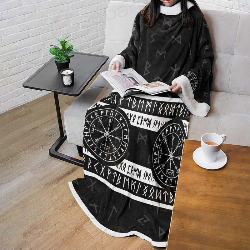 Viking Symbol SED-0428 Sleeved Blanket