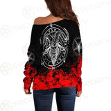 Satan Fire SED-0429 Off Shoulder Sweaters