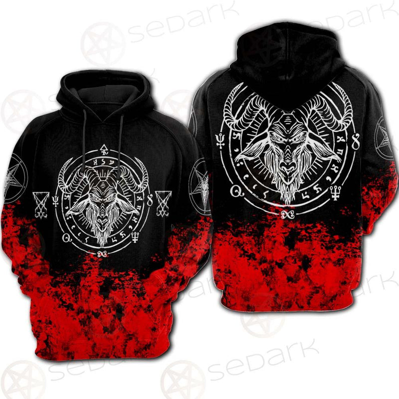 Satan Fire SED-0429 Hoodie & Zip Hoodie Raglan