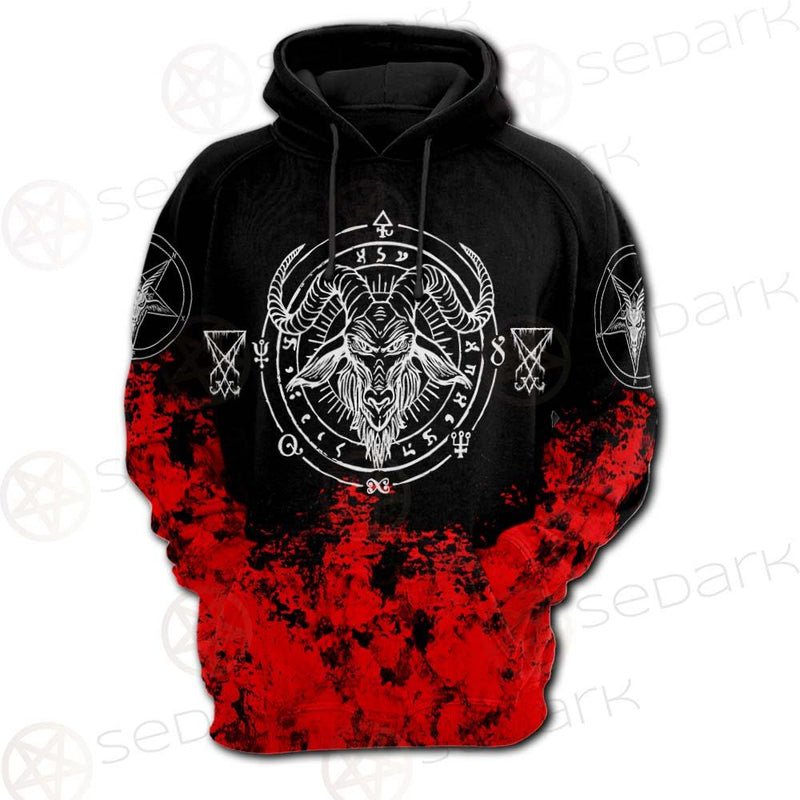 Satan Fire SED-0429 Hoodie & Zip Hoodie Raglan