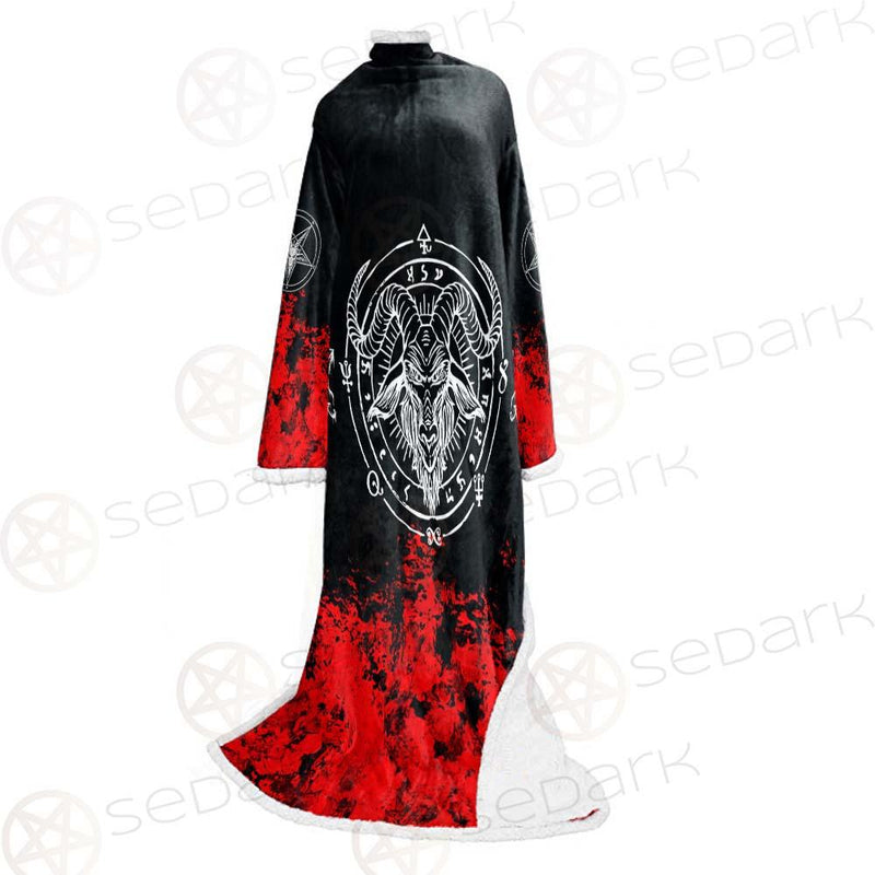 Satan Fire SED-0429 Sleeved Blanket