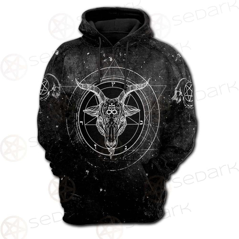Satanic Symbol SED-0430 Hoodie & Zip Hoodie Raglan