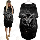 Satanic Symbol SED-0430 Batwing Pocket Dress