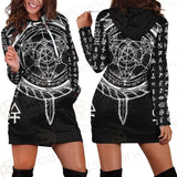 Alchemy Symbols SED-0431 Hoodie Dress