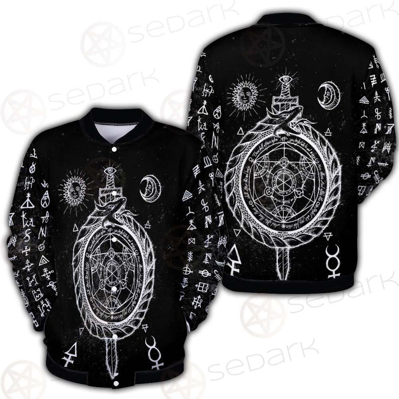 Alchemy Symbols SED-0431 Button Jacket