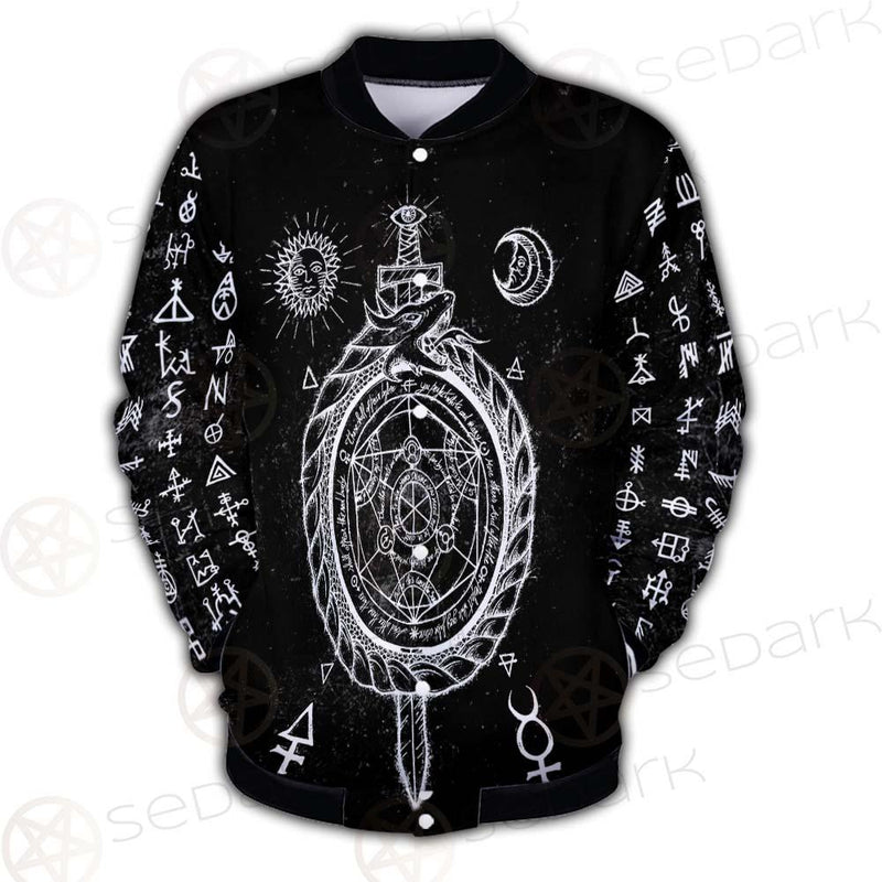 Alchemy Symbols SED-0431 Button Jacket