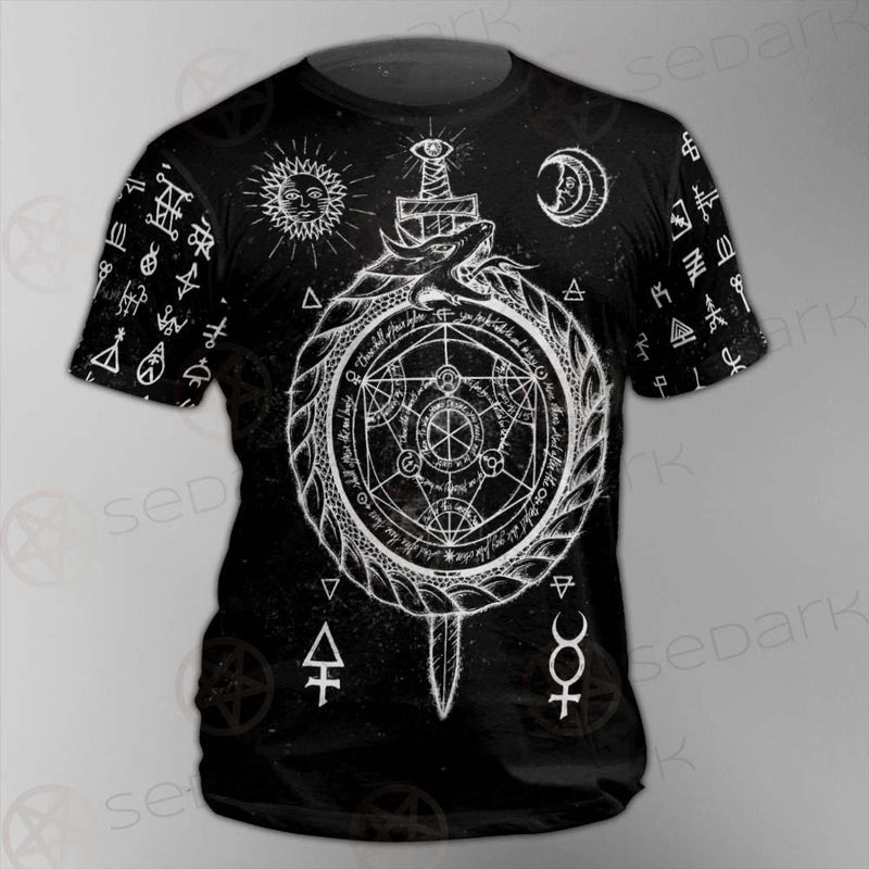 Alchemy Symbols SED-0431 Unisex T-shirt
