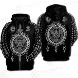 Alchemy Symbols SED-0431 Hoodie & Zip Hoodie Raglan