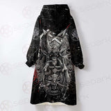 Satanic 666 SED-0432 Oversized Sherpa Blanket Hoodie