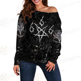 Satanic 666 SED-0432 Off Shoulder Sweaters