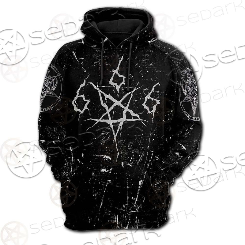 Satanic 666 SED-0432 Hoodie & Zip Hoodie Raglan