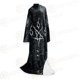 Satanic 666 SED-0432 Sleeved Blanket