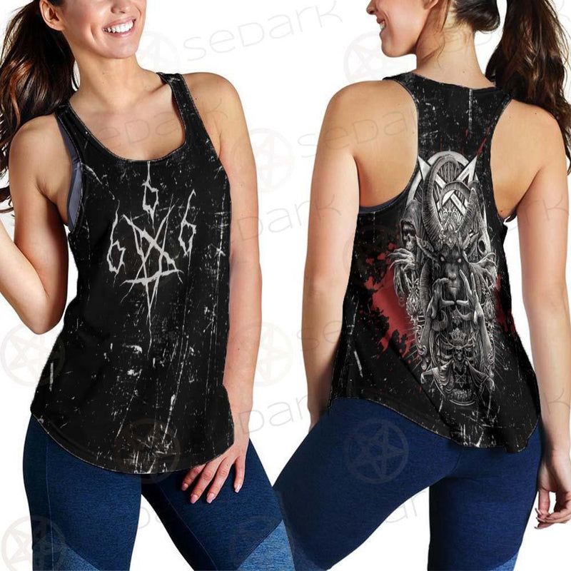 Satanic 666 SED-0432 Women Tank Top