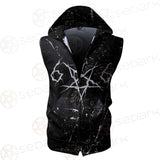 Satanic 666 SED-0432 Zip Sleeveless Hoodie