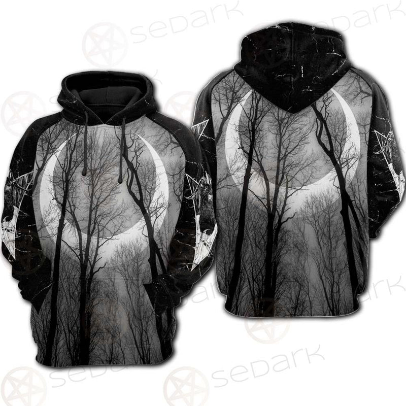 Satan Forest Moon SED-0433 Hoodie & Zip Hoodie Raglan