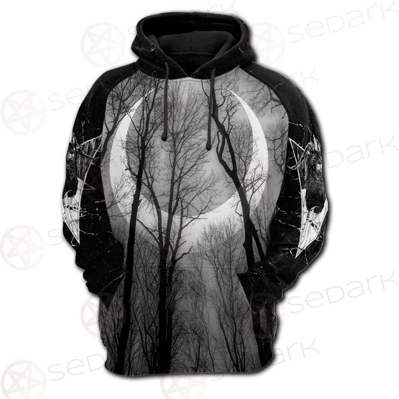 Satan Forest Moon SED-0433 Hoodie & Zip Hoodie Raglan