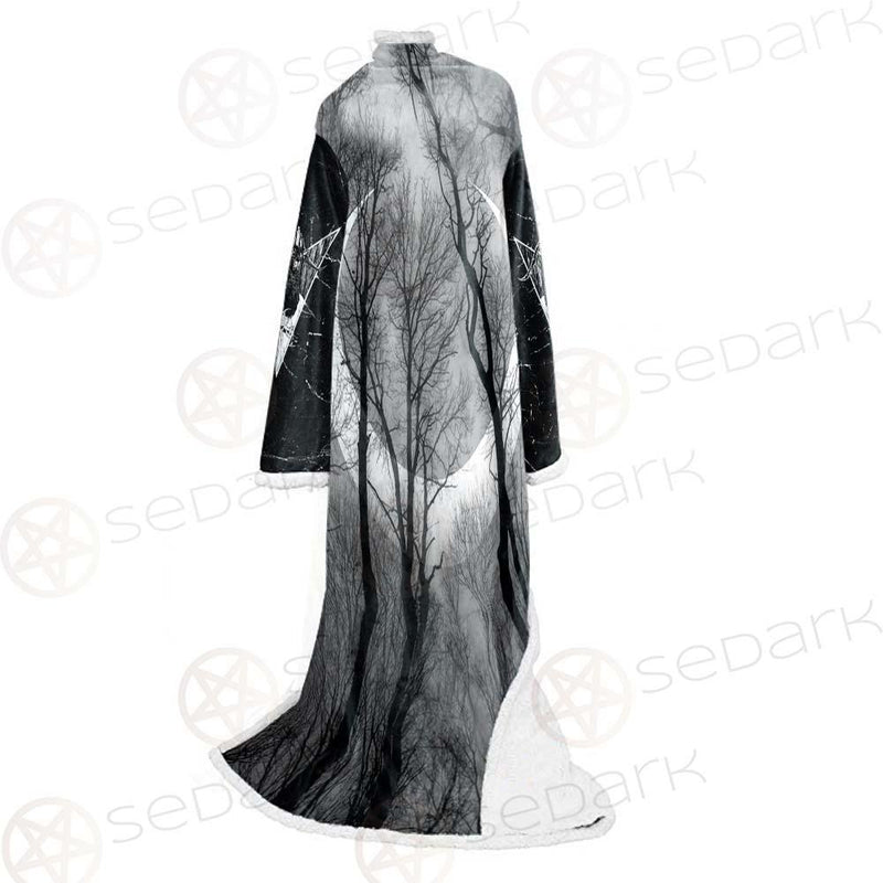 Satan Forest Moon SED-0433 Sleeved Blanket