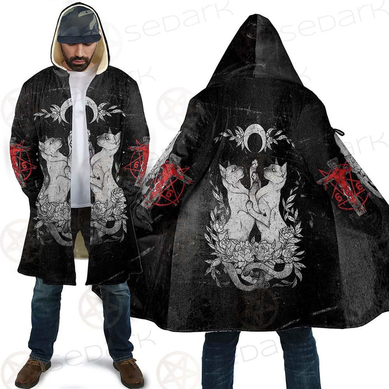 Satanic Inverted Cross 666 SED-0434 Cloak