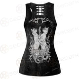 Satanic Inverted Cross 666 SED-0434 Women Tank Top