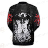 Satanic Inverted Cross 666 SED-0434 Button Jacket