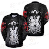 Satanic Inverted Cross 666 SED-0434 Button Jacket