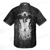 Satanic Inverted Cross 666 SED-0434 Shirt Allover
