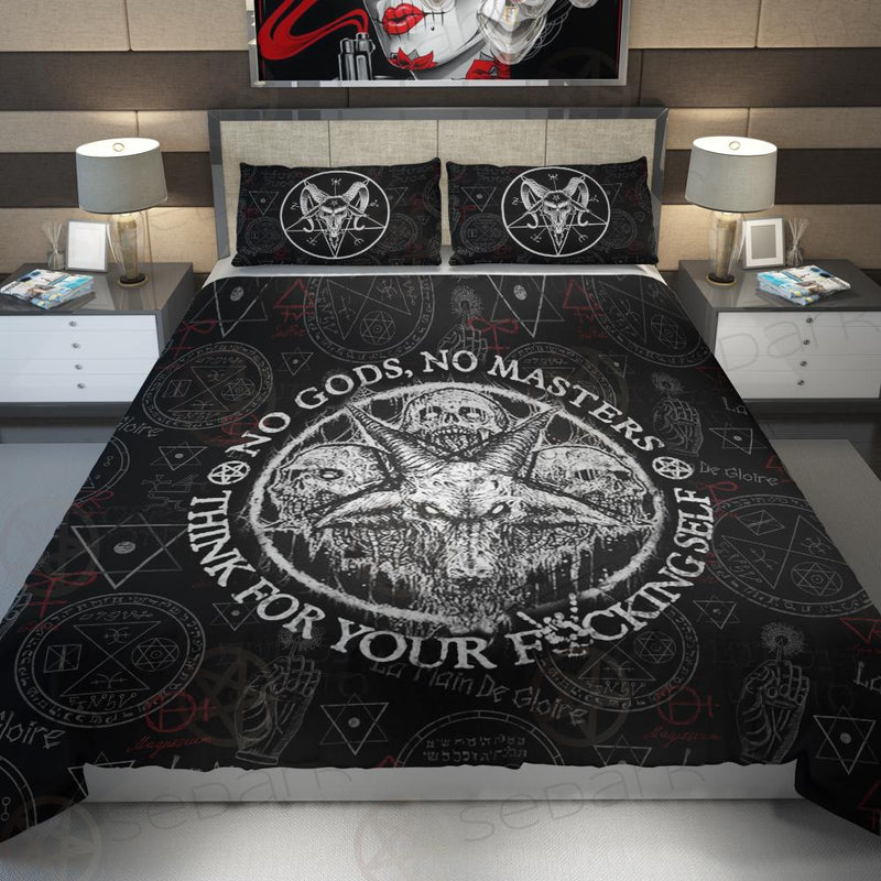 Satan, No Gods SED-0435 Bed set