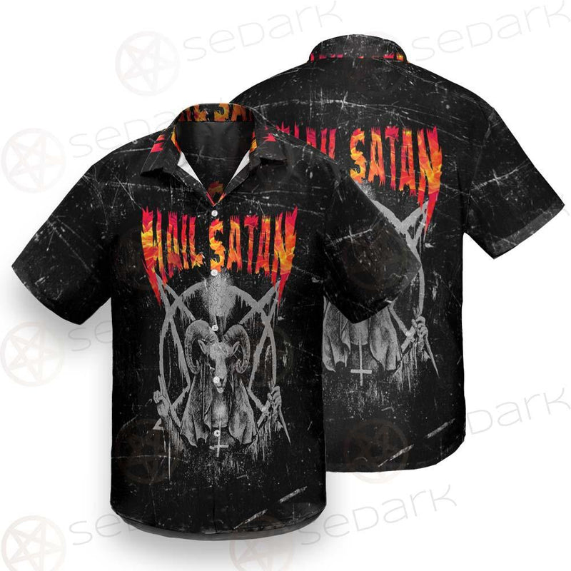 Hail Satan SED-0437 Shirt Allover