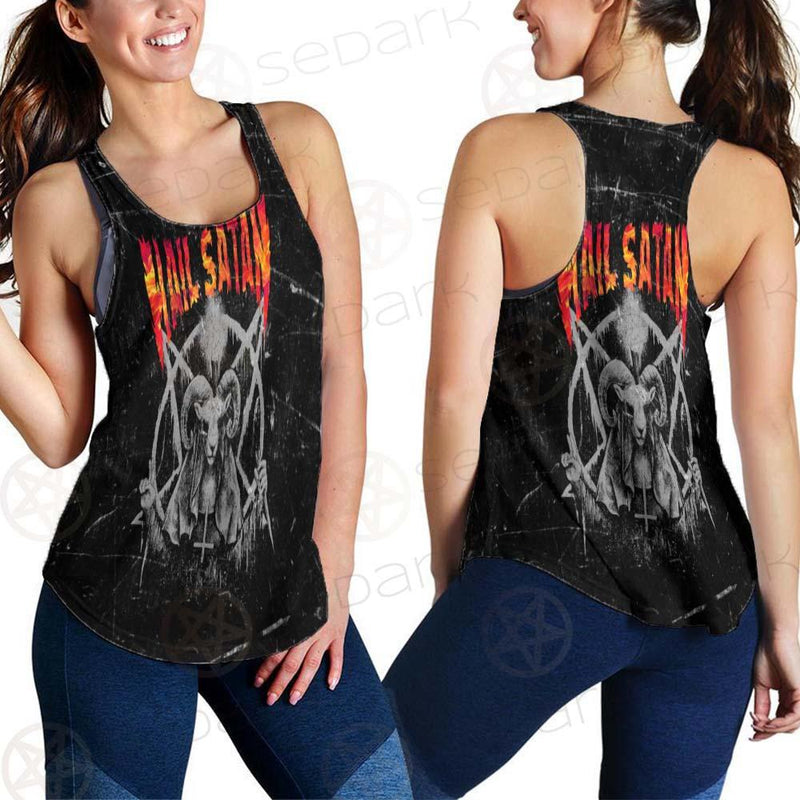 Hail Satan SED-0437 Women Tank Top