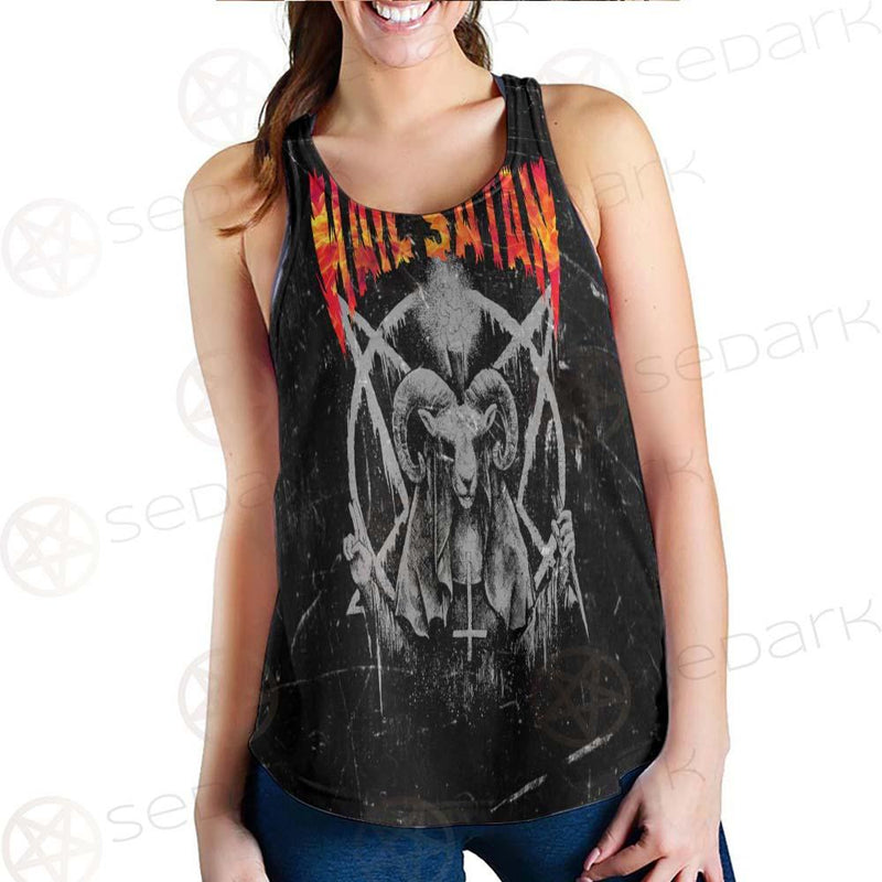 Hail Satan SED-0437 Women Tank Top