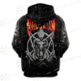 Hail Satan SED-0437 Hoodie & Zip Hoodie Raglan