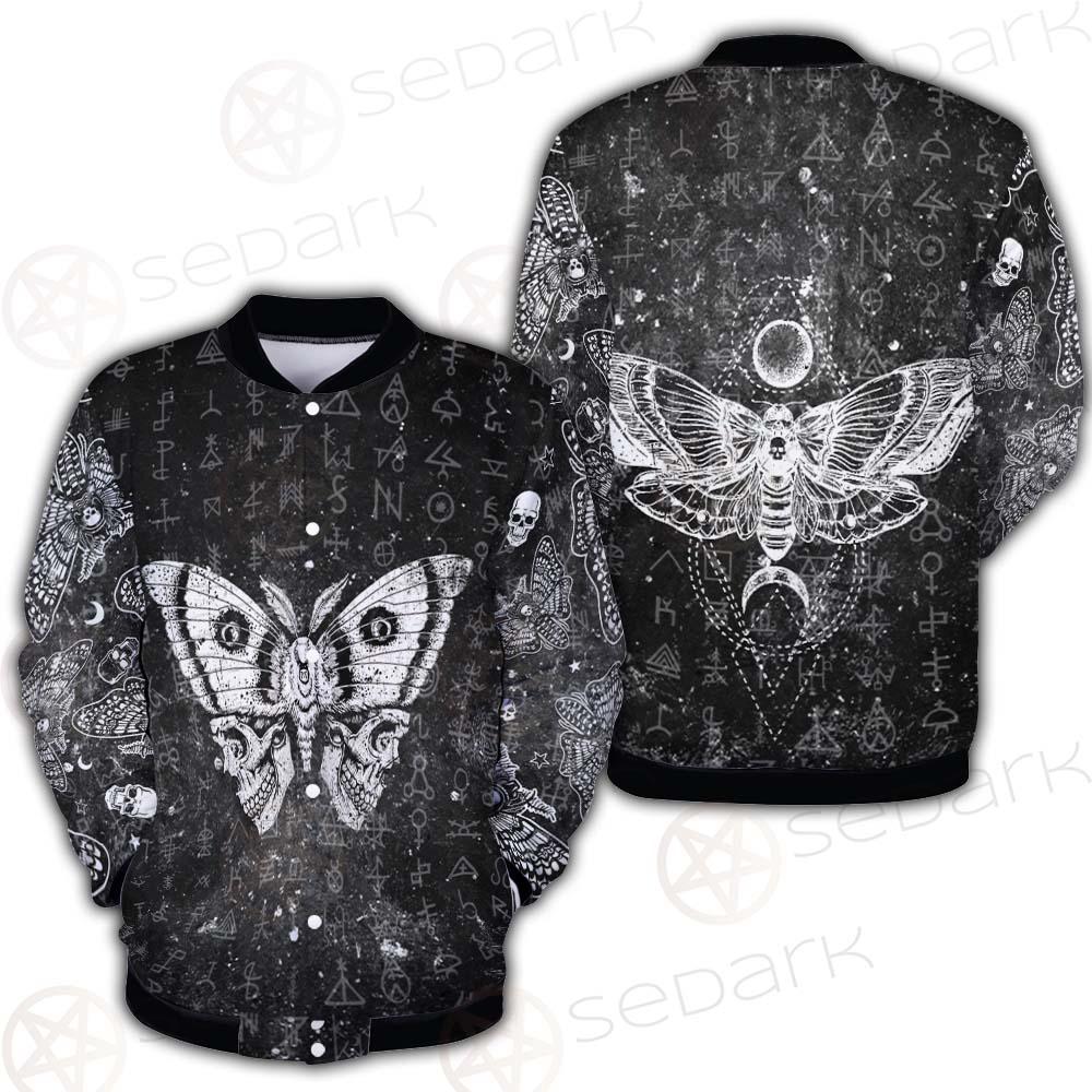 Death Moth Butterfly SED-0438 Button Jacket