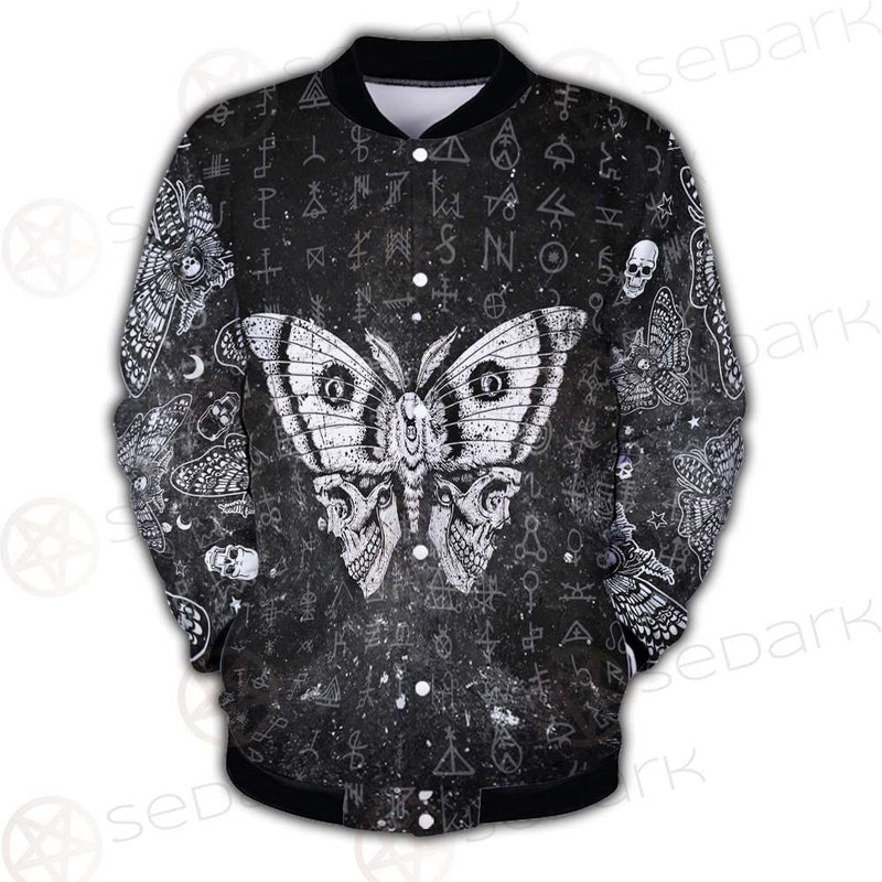 Death Moth Butterfly SED-0438 Button Jacket
