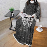 Death Moth Butterfly SED-0438 Sleeved Blanket