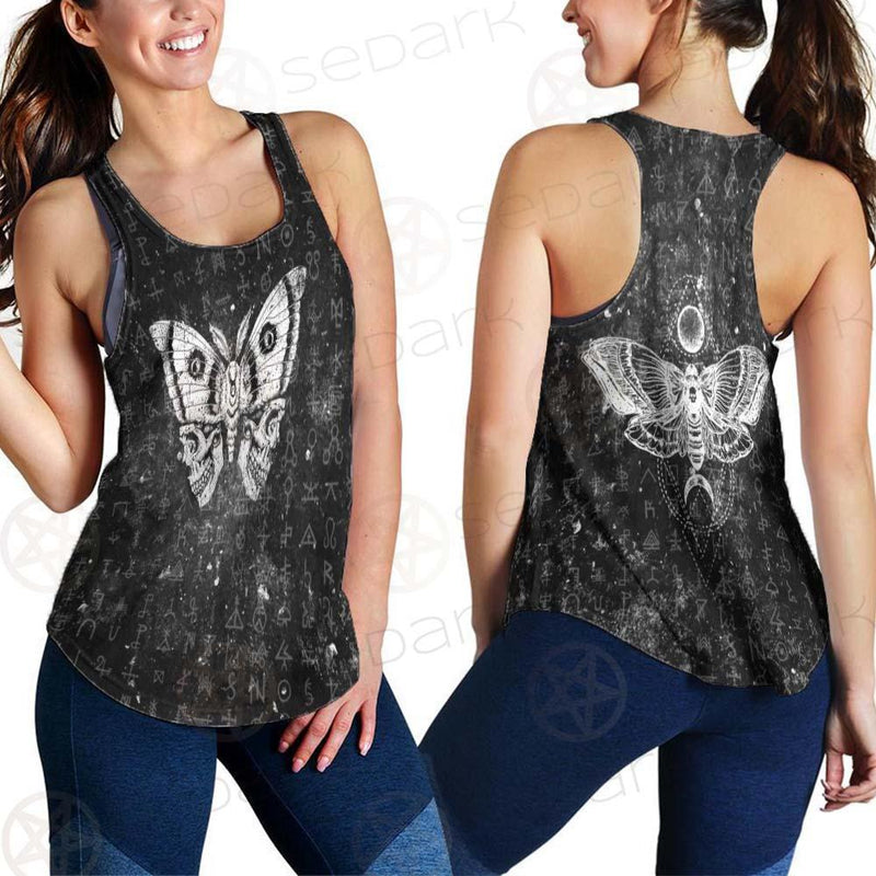 Death Moth Butterfly SED-0438 Women Tank Top