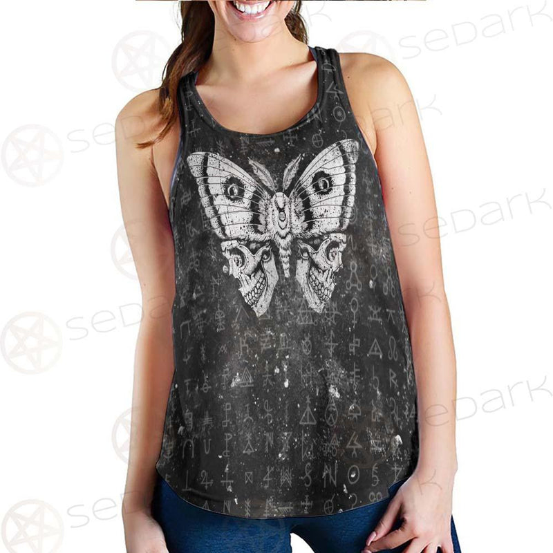 Death Moth Butterfly SED-0438 Women Tank Top
