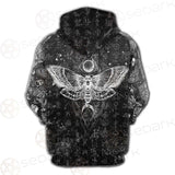 Death Moth Butterfly SED-0438 Hoodie & Zip Hoodie Raglan